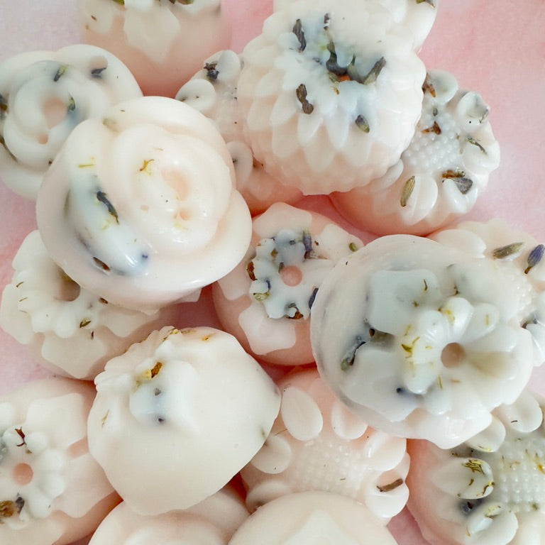 Box of Nine botanical Hand Made Wax Melts