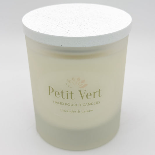 Lavender & lemon Candle
