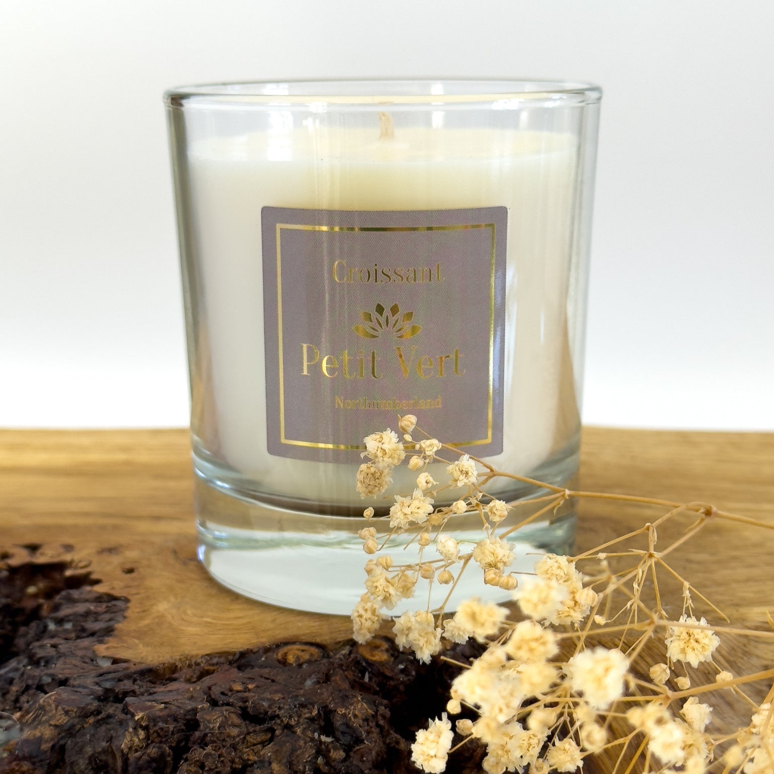 Petit Vert Croissant Candle