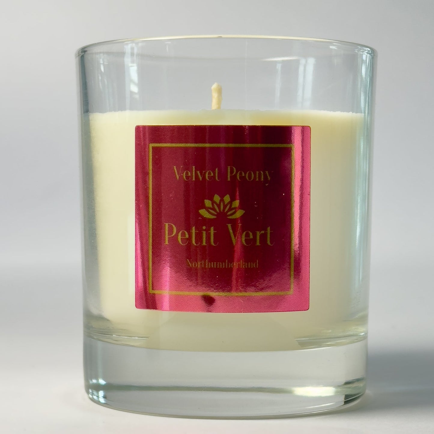 Petit Vert Velvet Peony Soy Wax Candle