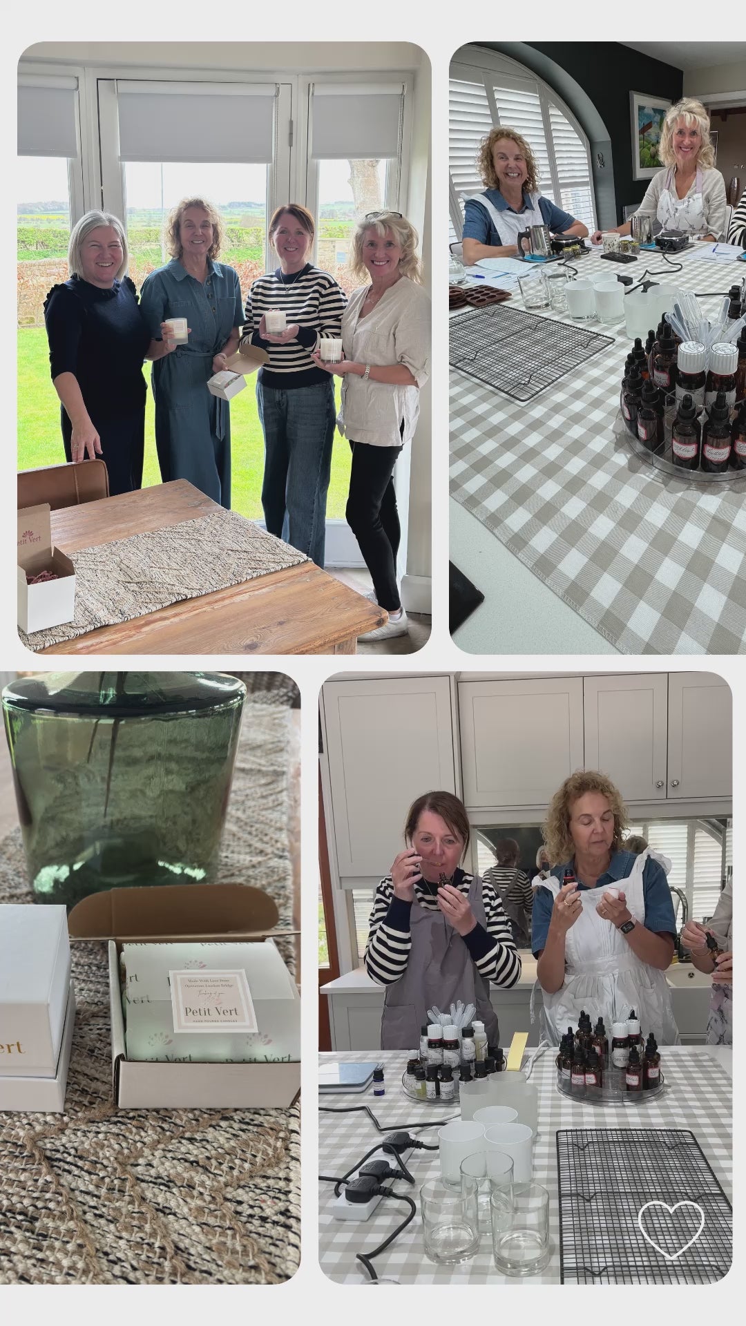 Petit Vert Candle Making Party